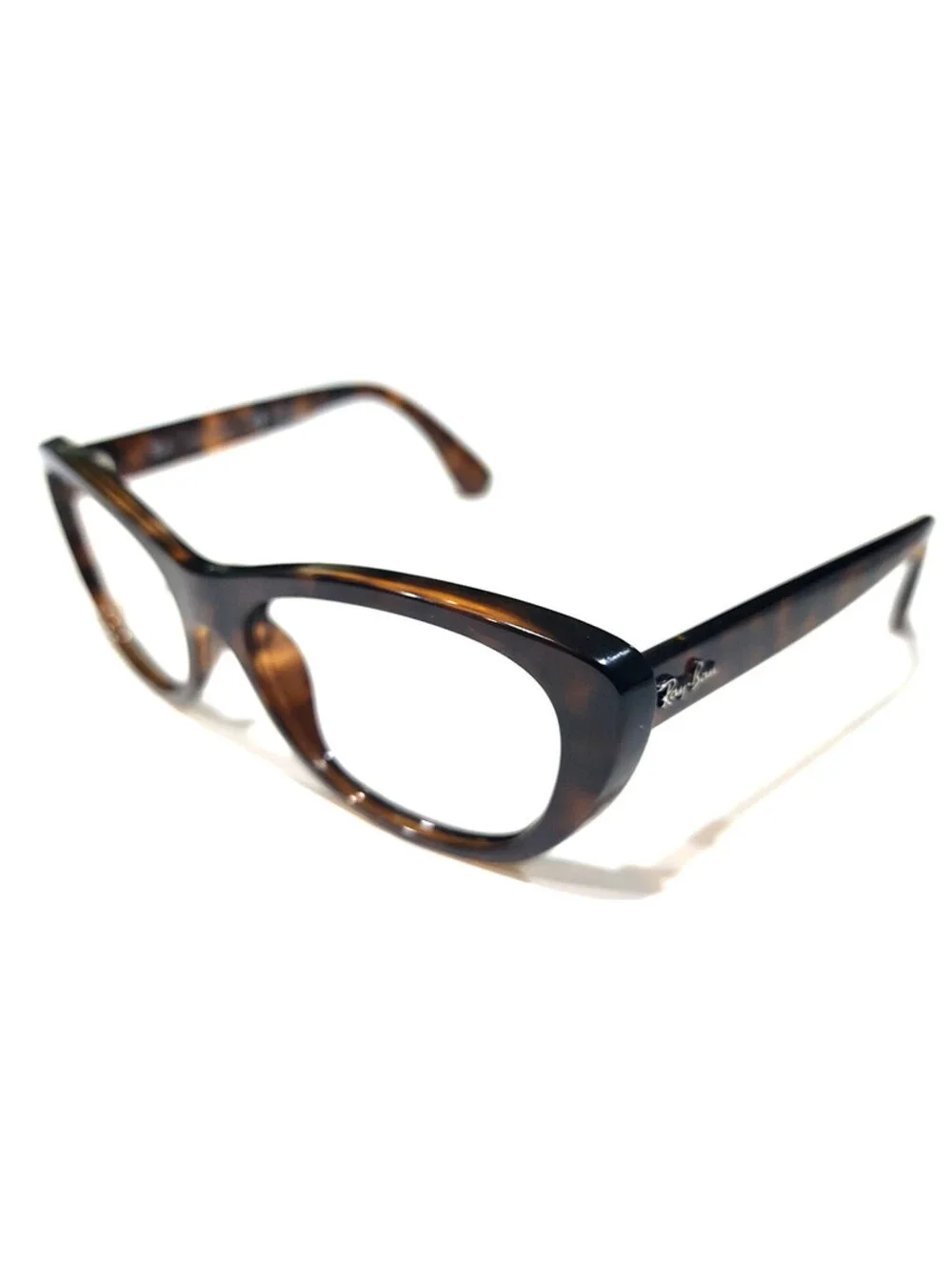 Ray Ban RB4227 710/T5 Brown Square Cat Eyes Sunglasses Frame